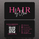 Recherche de studio cheveux cartes visite Noir