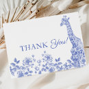 Search for safari thank you cards Dusty blue