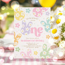 Recherche de bunny 1ans anniversaire invitations Un lapin est un