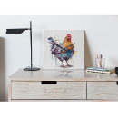Search for chicken clocks Colourful