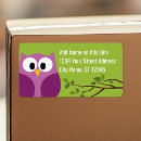 Recherche de cute owl étiquettes adresse retour Adresse de l'expéditeur