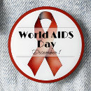 Search for december round buttons World aids day
