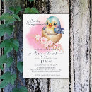 Search for bird baby shower invitations Egg