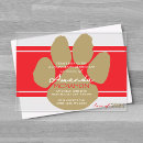 Recherche de empreintes digitales invitations Rouge