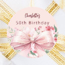 Search for romantic flowers stickers Blush pink