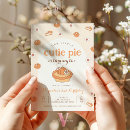 Search for pie party invitations Orange