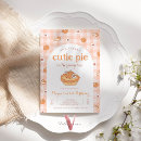 Search for cutie pie birthday invitations Orange