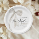 Search for bridal shower paper plates Bow