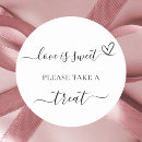 Search for modern love is sweet stickers White