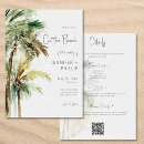 Search for sea side invitations Palm trees