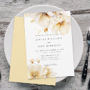 Search for white yellow wedding invitations Rustic