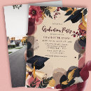 Search for maroon and gold graduation invitations Celebration