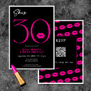 Search for qr code template for birthday invitations Typography