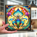 Recherche de verre coloré carreaux Décoratif