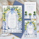 Search for lemon wedding invitations Blue