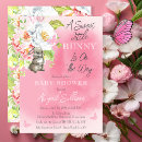 Search for sweet little bunny baby shower invitations For her