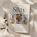 Search for look whos sixty invitations Party