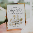 Search for bridal brunch welcome signs Gold