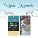 Search for yellow cat keychains Black