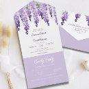 Search for wisteria wedding invitations Simple