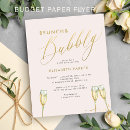 Search for brunch and bubbly bridal shower invitations Modern
