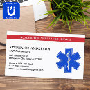 Search for emergency medical business cards Ambulance