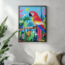 Recherche de perroquet tropical posters Forêt tropicale