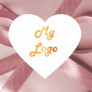 Search for heart logo stickers Professional