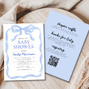 Recherche de ruban bleu invitations Aquarelle