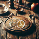 Search for barista rounded keychains Cappuccino