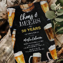 Search for pub birthday invitations Cheers and beers