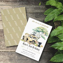 Search for baby boy 2nd birthday invitations Safari