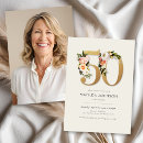 Search for boho 50th birthday invitations Simple