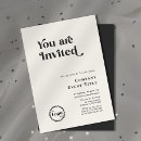 Search for business launch party invitations Logo