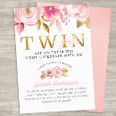 Recherche de jumelles invitations Baby