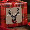 Search for buffalo plaid stickers Reindeer