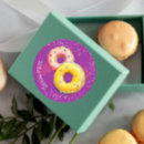 Search for cute doughnut stickers Purple