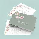 Recherche de magnolia business cards Blanc