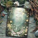 Search for crystal wedding invitations Mystical