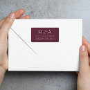 Search for wine return address labels Modern
