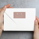 Search for dusty rose return address labels Simple