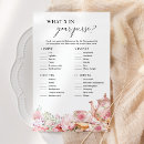 Search for floral baby shower games Blush pink