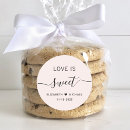 Search for pink love is sweet stickers Modern