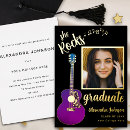 Recherche de black gold graduation invitations Collège