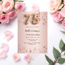 Search for 75 years invitations Celebration