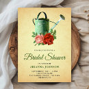 Search for watering can bridal shower invitations Country