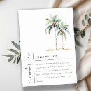Search for island baby shower invitations Palm trees