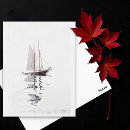 Search for schooners postcards Watercolor