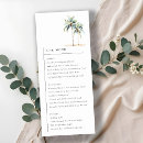 Search for nautical wedding menus Simple minimal