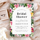 Search for tropical flowers invitations Greenery